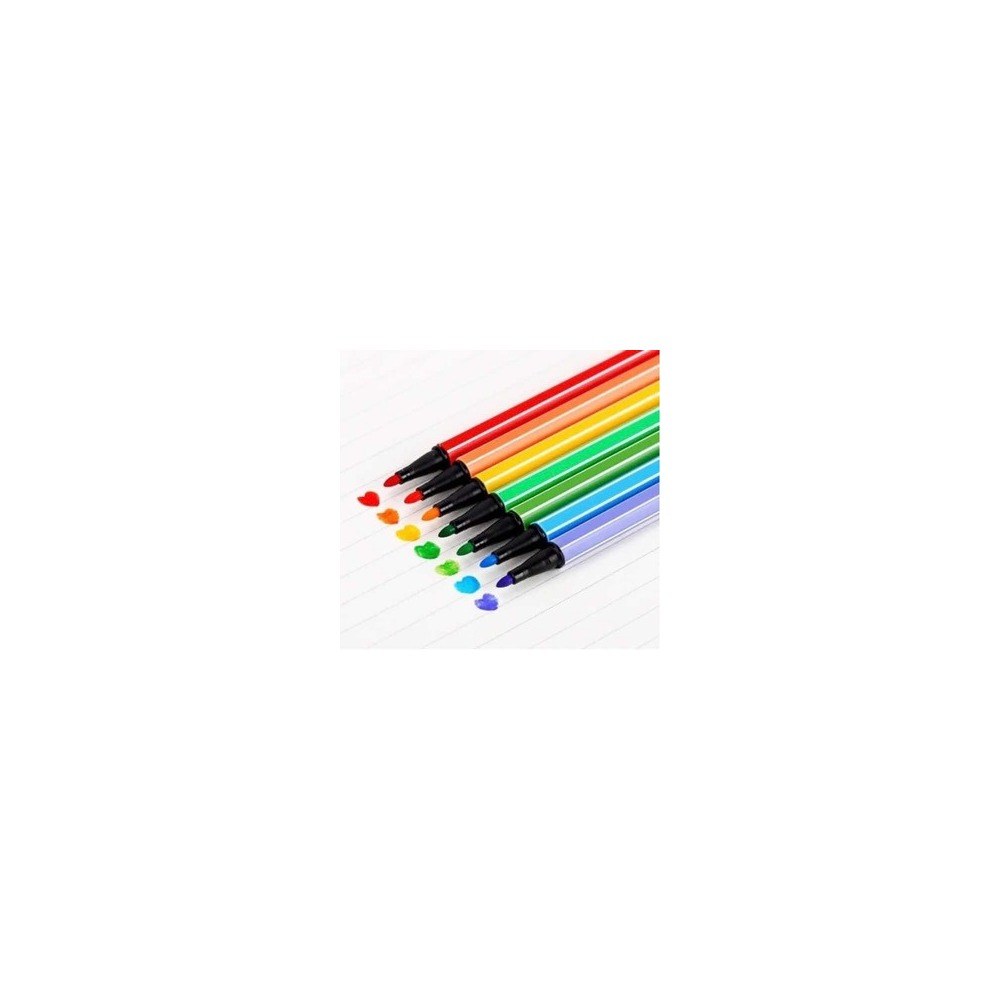 Canetas hidrográficas coloridas - conjunto 10 cores