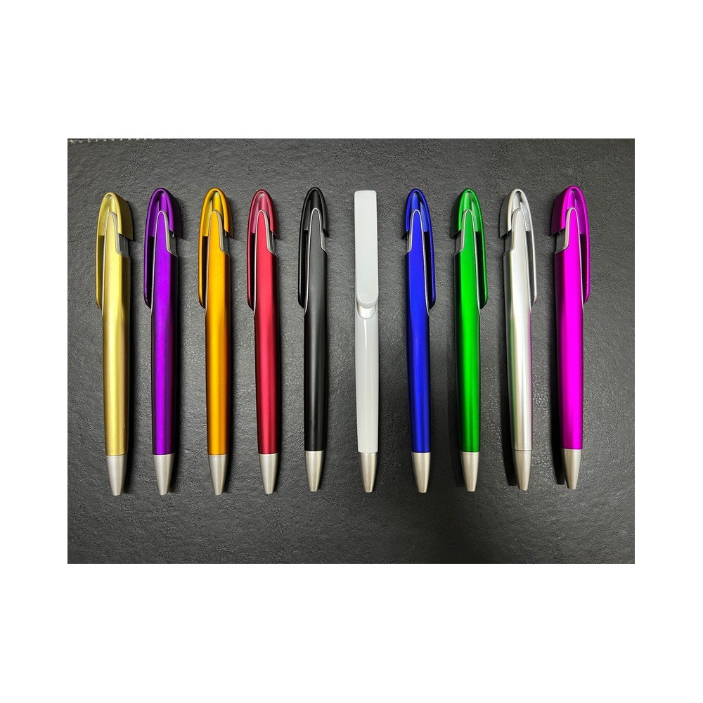 Caneta plástica 606